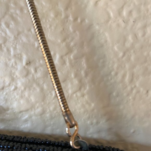 Vintage Black beaded Handbag Clutch - Picture 10 of 15